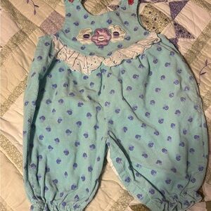 Vintage Floral Baby Romper 6/9 Months